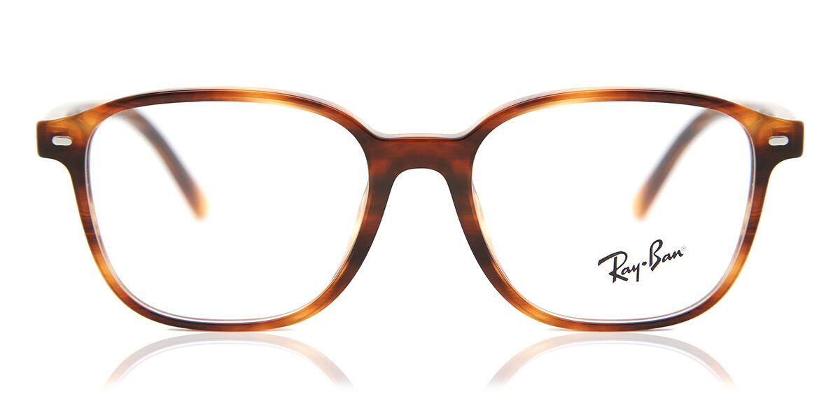 Image of Ray-Ban RX5393 Leonard 2144 Óculos de Grau Tortoiseshell Masculino BRLPT
