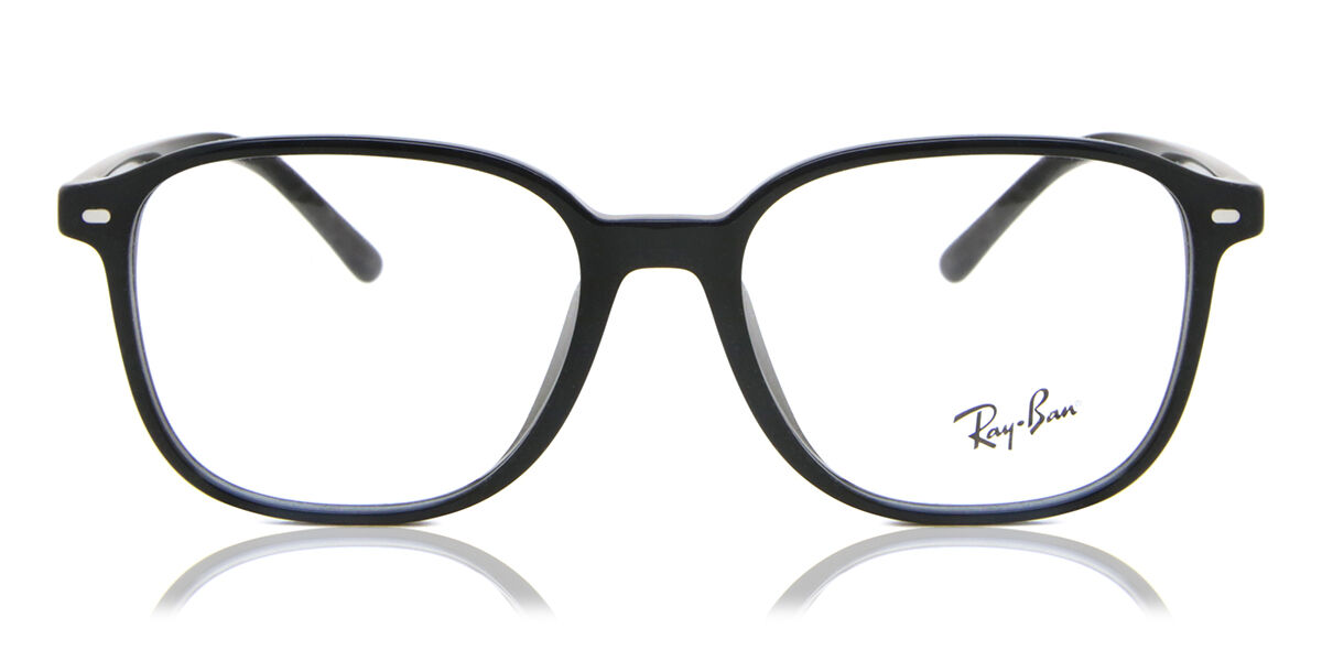 Image of Ray-Ban RX5393F Leonard Asian Fit 2000 Óculos de Grau Pretos Masculino PRT