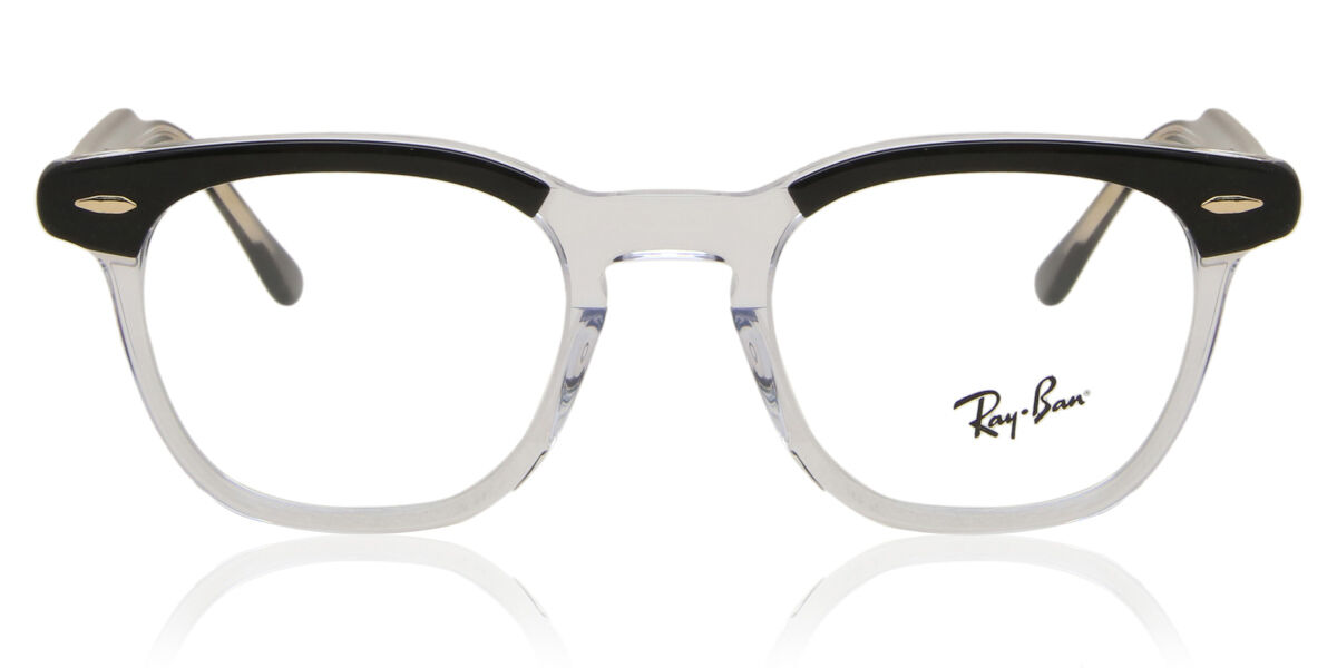 Image of Ray-Ban RX5398 Hawkeye 2034 Óculos de Grau Pretos Masculino BRLPT