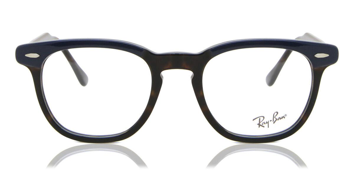 Image of Ray-Ban RX5398F Hawkeye Asian Fit 8283 50 Lunettes De Vue Homme Tortoiseshell (Seulement Monture) FR