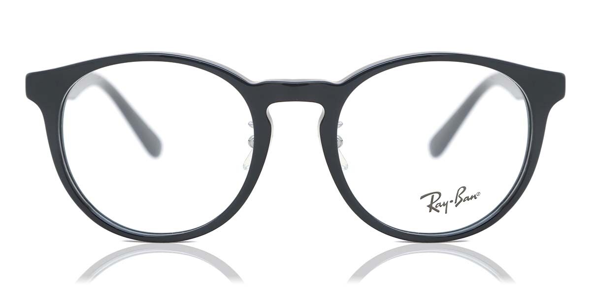Image of Ray-Ban RX5401D Formato Asiático 2000 Óculos de Grau Pretos Masculino BRLPT