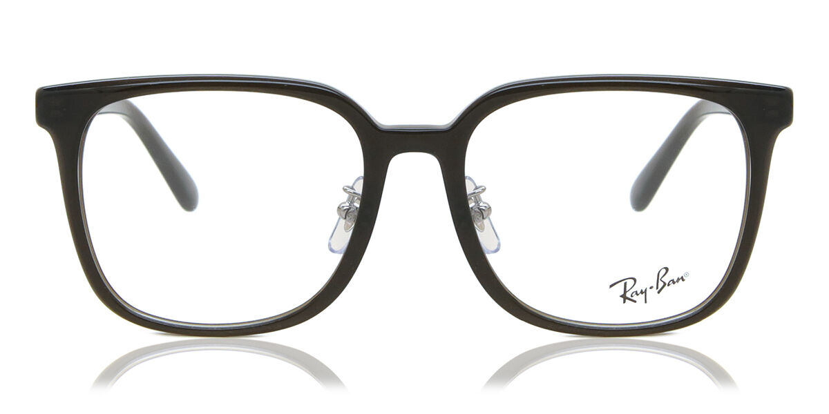 Image of Ray-Ban RX5419D Formato Asiático 8218 Óculos de Grau Verdes Masculino BRLPT