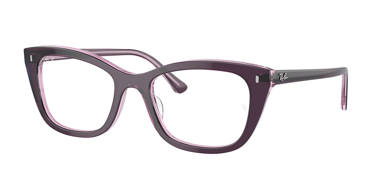 Image of Ray-Ban RX5433 8364 Óculos de Grau Purple Masculino PRT