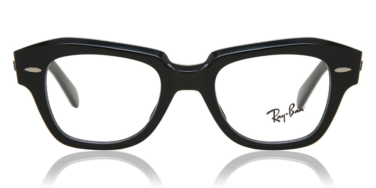 Image of Ray-Ban RX5486 State Street 2000 Óculos de Grau Pretos Masculino BRLPT