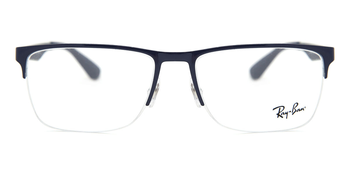 Image of Ray-Ban RX6335 2947 Óculos de Grau Azuis Masculino BRLPT