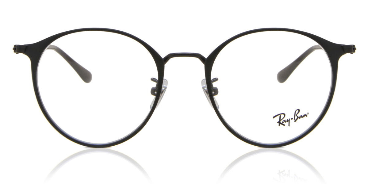 Image of Ray-Ban RX6378F Formato Asiático 2904 Óculos de Grau Pretos Masculino BRLPT