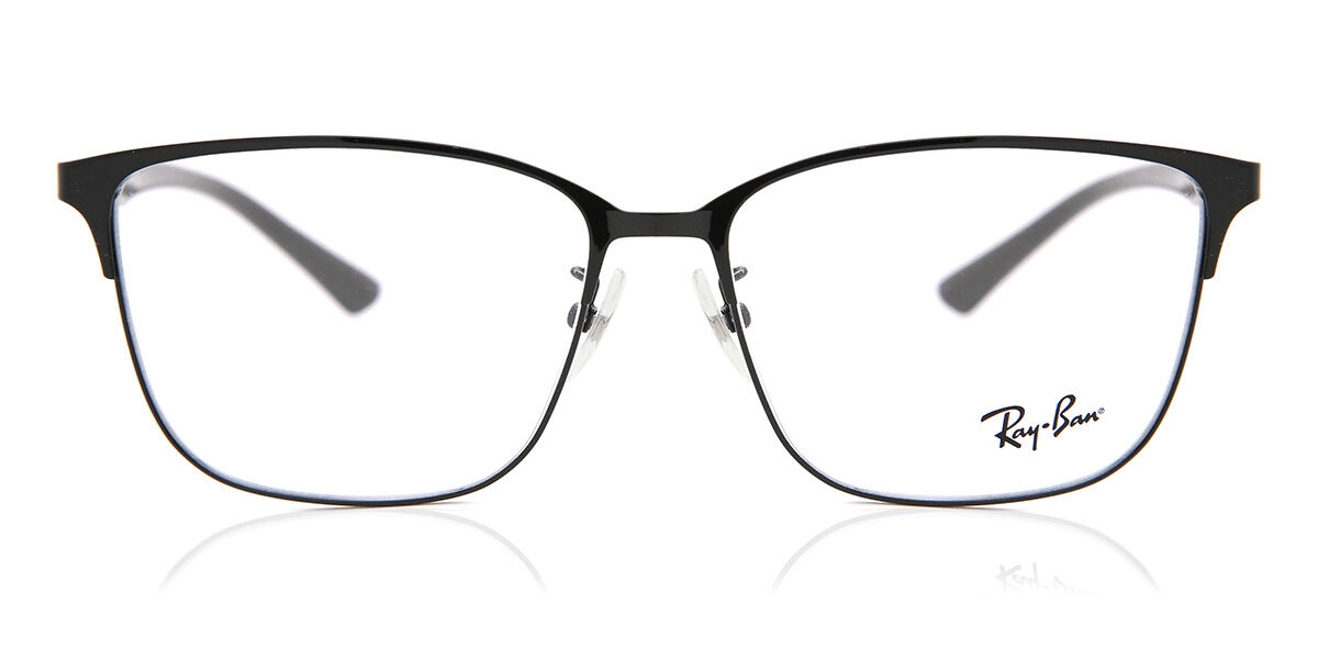 Image of Ray-Ban RX6380D Formato Asiático 2509 Óculos de Grau Pretos Masculino BRLPT