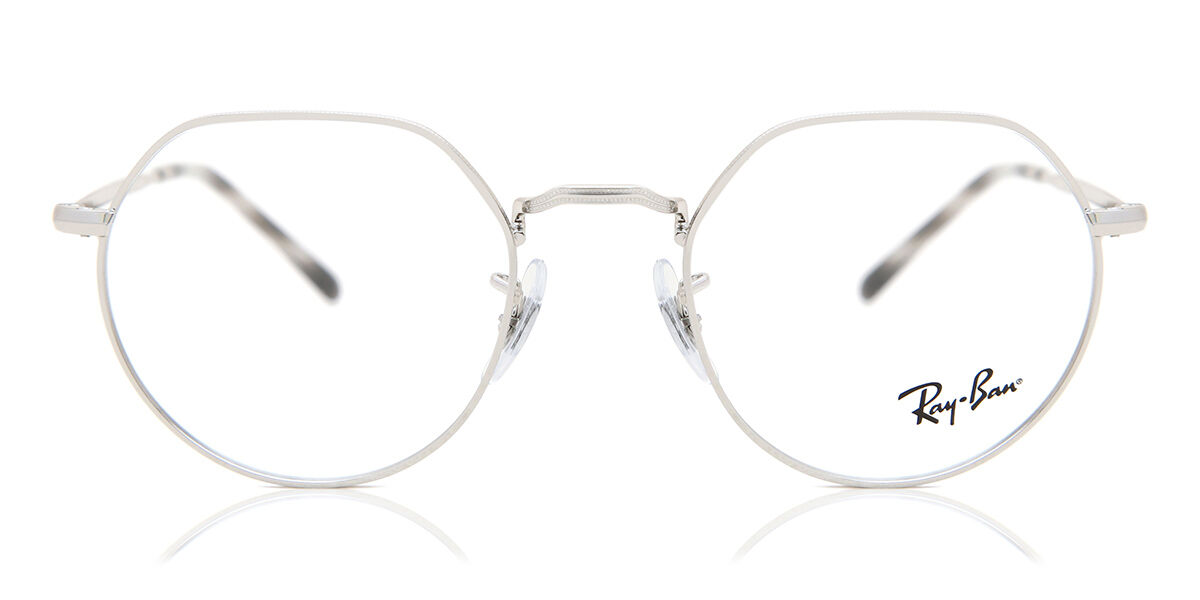 Image of Ray-Ban RX6465 2501 Óculos de Grau Prata Masculino BRLPT