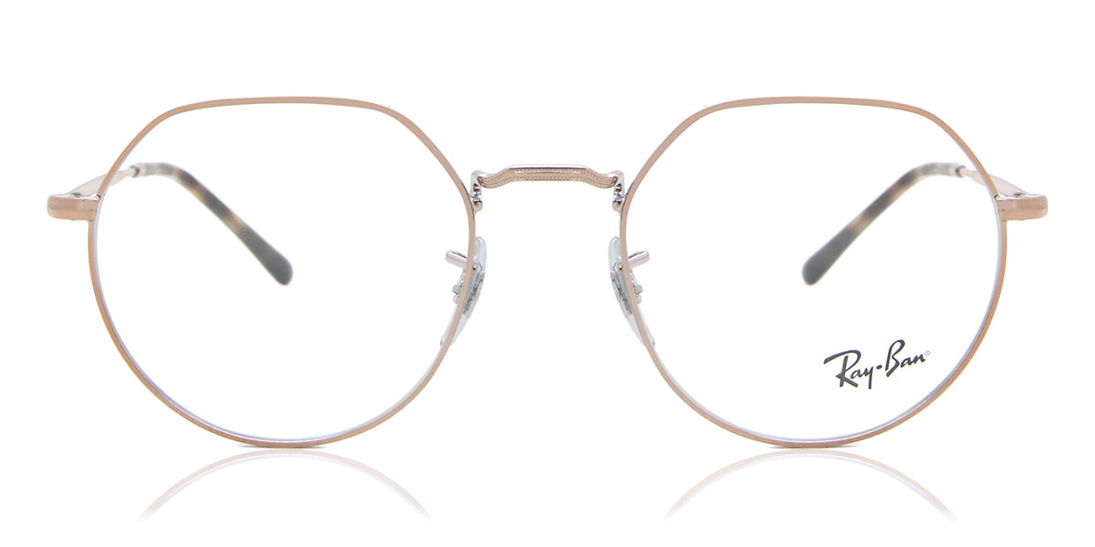 Image of Ray-Ban RX6465F Jack Asian Fit 2943 Óculos de Grau Marrons Masculino PRT