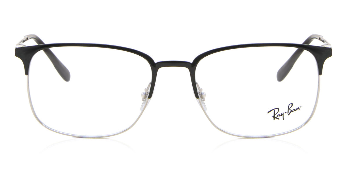 Image of Ray-Ban RX6494 Asian Fit 2861 Óculos de Grau Pretos Masculino PRT