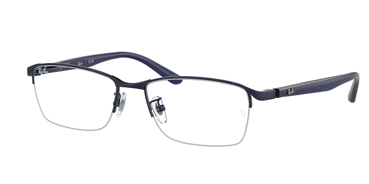 Image of Ray-Ban RX6501D Asian Fit 3076 Óculos de Grau Azuis Masculino PRT