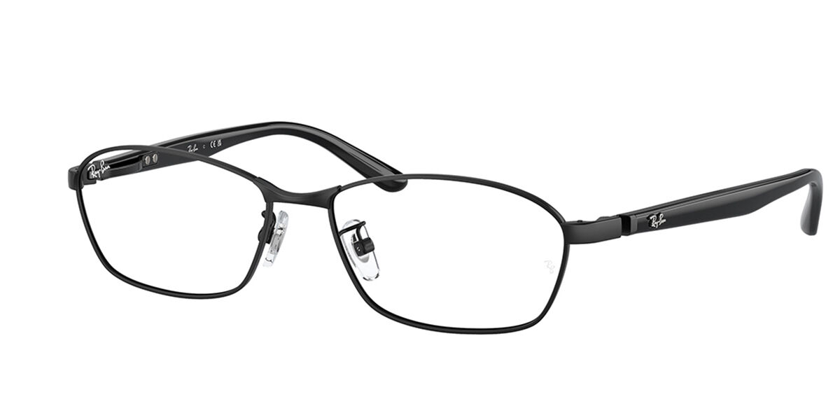 Image of Ray-Ban RX6502D Formato Asiático 2503 Óculos de Grau Pretos Masculino BRLPT