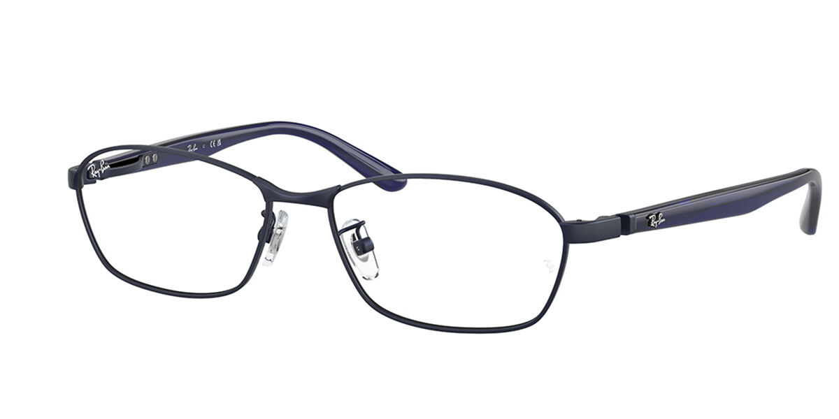Image of Ray-Ban RX6502D Formato Asiático 3076 Óculos de Grau Azuis Masculino BRLPT