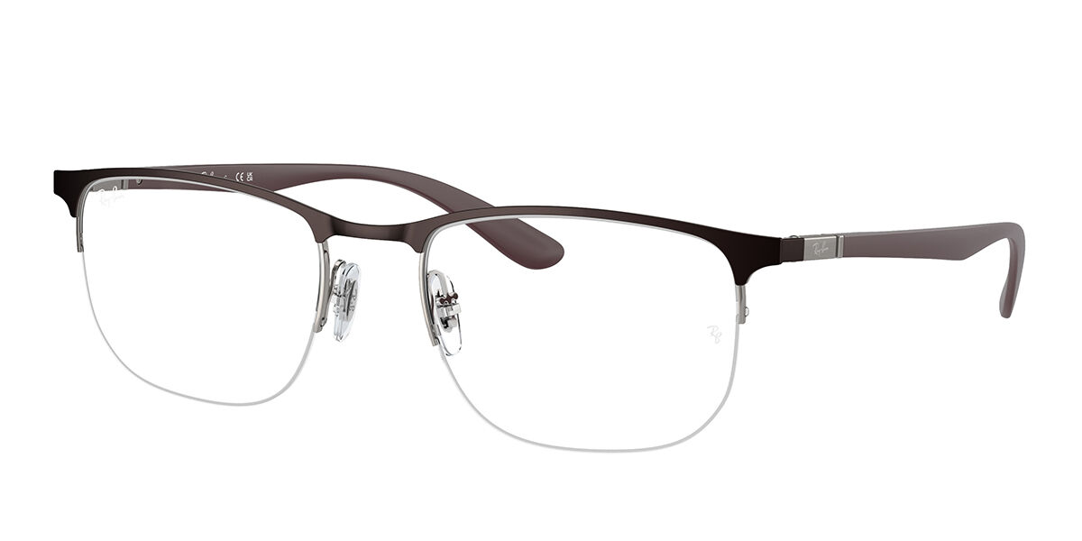 Image of Ray-Ban RX6513 3162 Óculos de Grau Marrons Masculino BRLPT