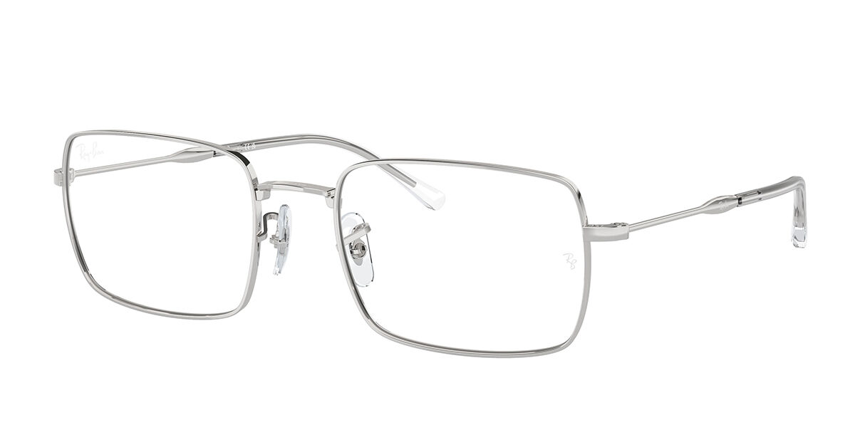Image of Ray-Ban RX6520 2501 Óculos de Grau Prata Masculino BRLPT