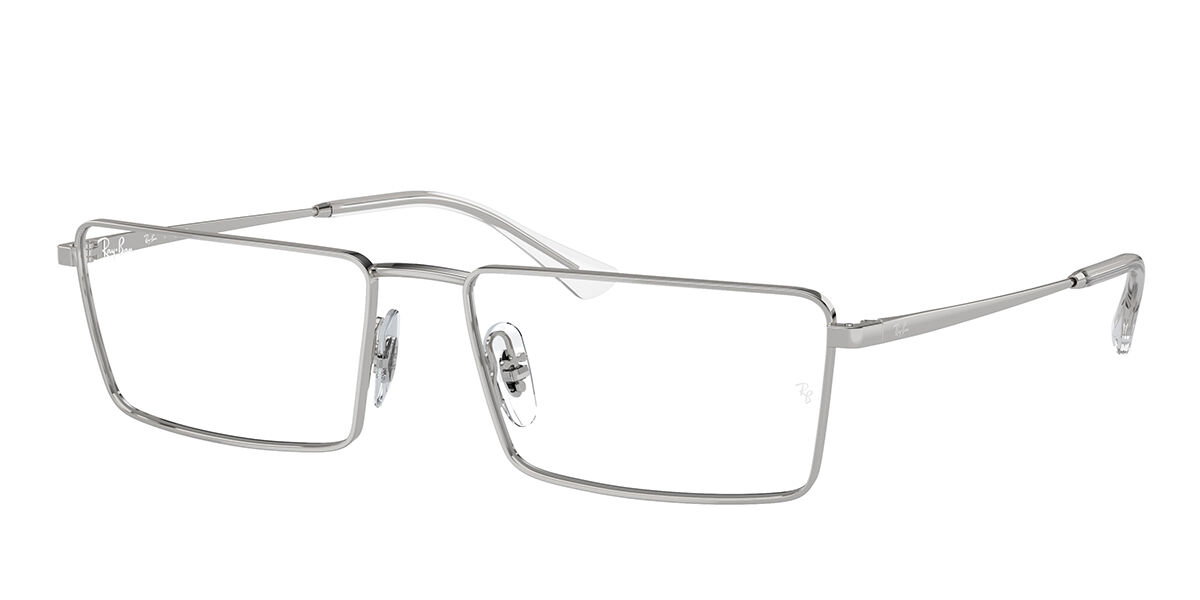 Image of Ray-Ban RX6541 Emy 2501 Óculos de Grau Prata Masculino BRLPT