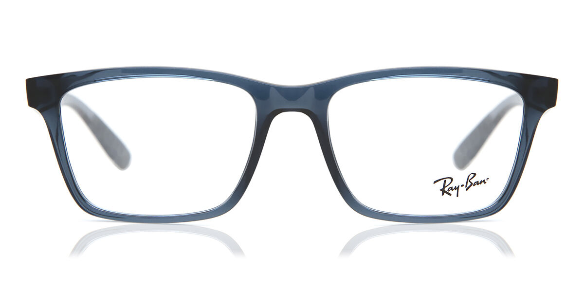 Image of Ray-Ban RX7025 5719 Óculos de Grau Azuis Masculino PRT