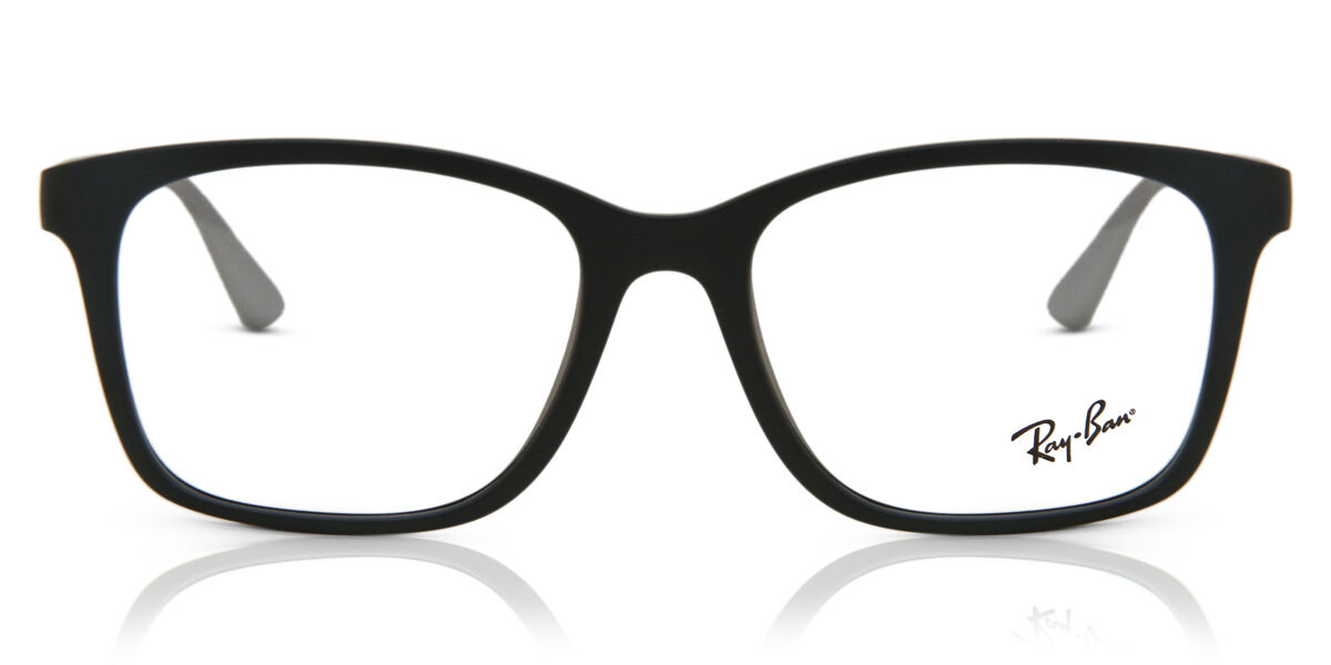 Image of Ray-Ban RX7059D Asian Fit 5555 Óculos de Grau Pretos Masculino PRT