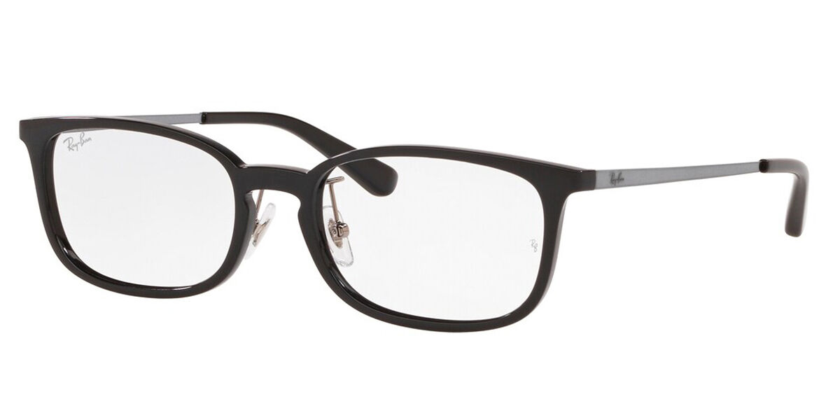 Image of Ray-Ban RX7182D Asian Fit 5985 Óculos de Grau Pretos Masculino PRT