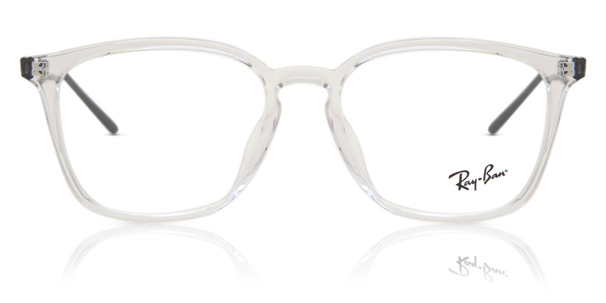 Image of Ray-Ban RX7185F Formato Asiático 5943 Óculos de Grau Transparentes Masculino BRLPT
