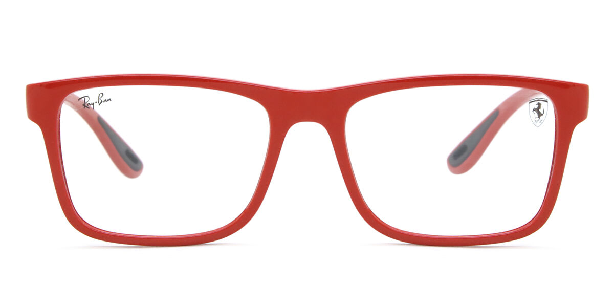 Image of Ray-Ban RX7205M F623 Óculos de Grau Vermelhos Masculino BRLPT