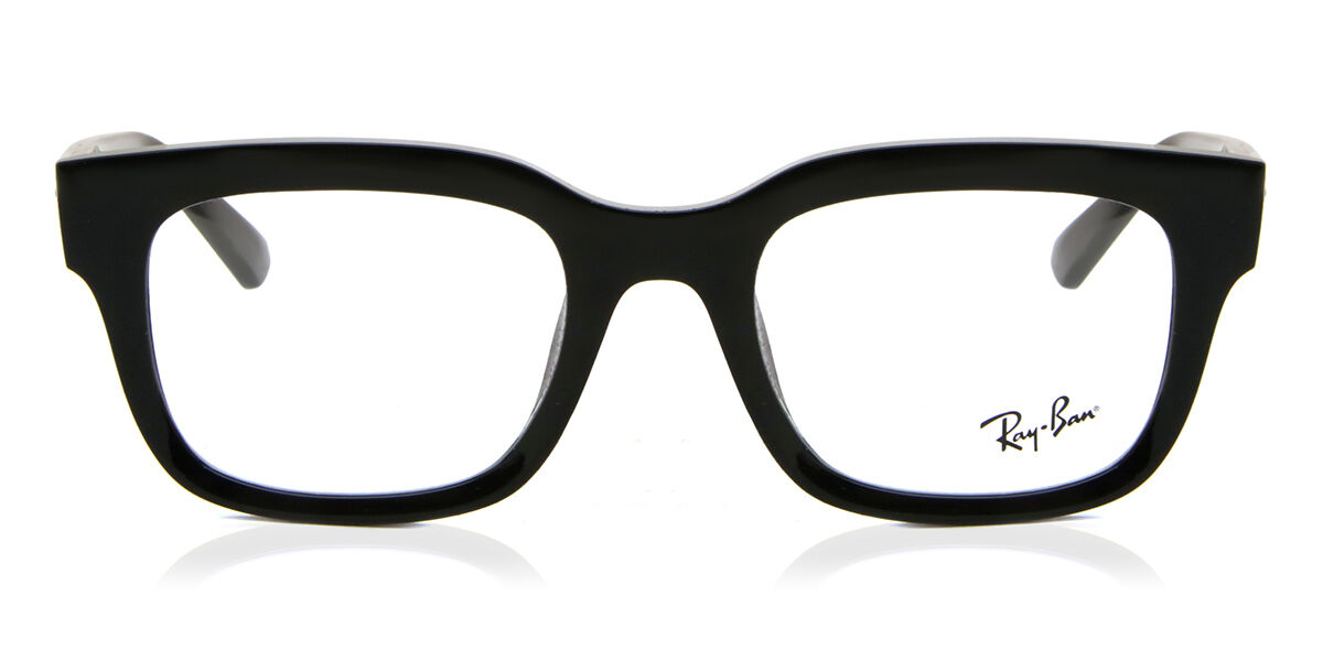 Image of Ray-Ban RX7217F Chad Formato Asiático 8260 Óculos de Grau Pretos Masculino BRLPT