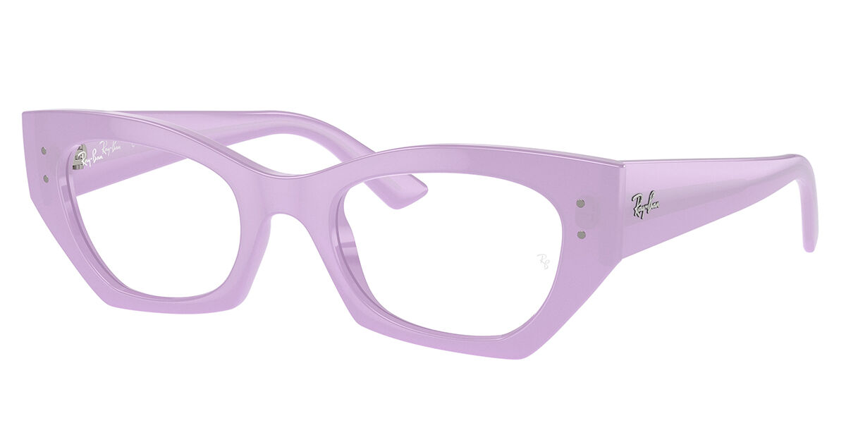 Image of Ray-Ban RX7330 Zena 8346 Óculos de Grau Purple Masculino BRLPT