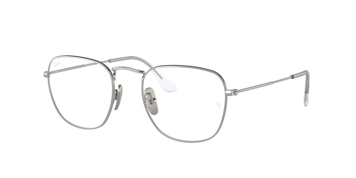 Image of Ray-Ban RX8157V Frank 1224 Óculos de Grau Prata Masculino BRLPT