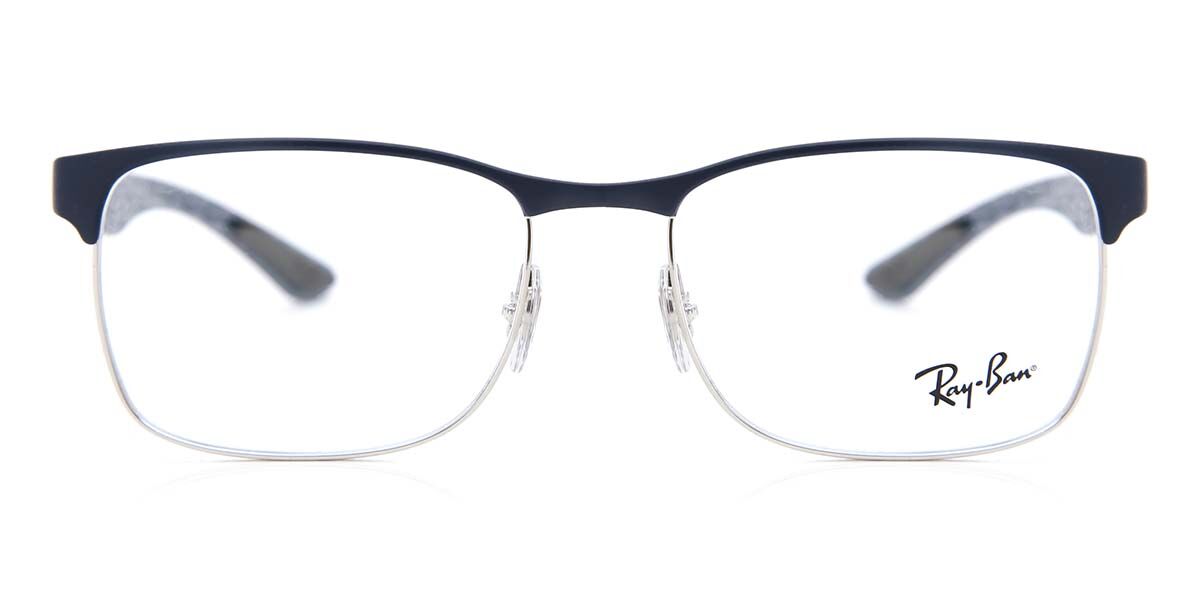 Image of Ray-Ban RX8416 3016 Óculos de Grau Azuis Masculino PRT