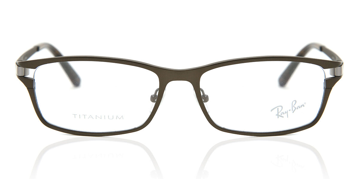 Image of Ray-Ban RX8727D Asian Fit 1020 Óculos de Grau Marrons Masculino PRT