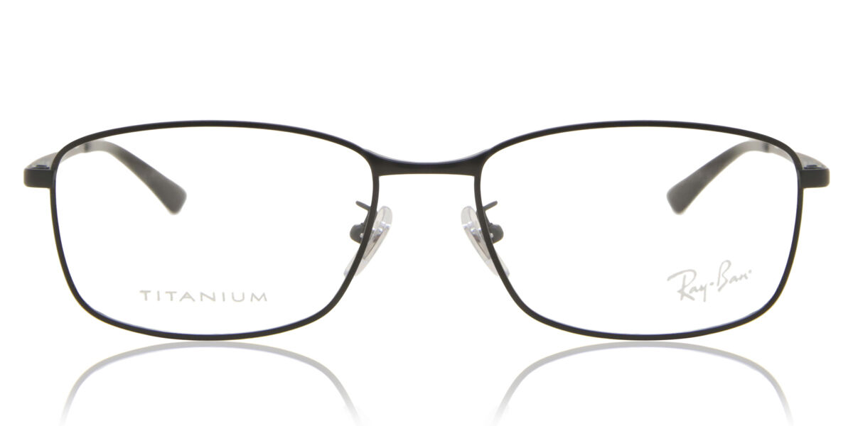 Image of Ray-Ban RX8775D Formato Asiático 1012 Óculos de Grau Pretos Masculino BRLPT