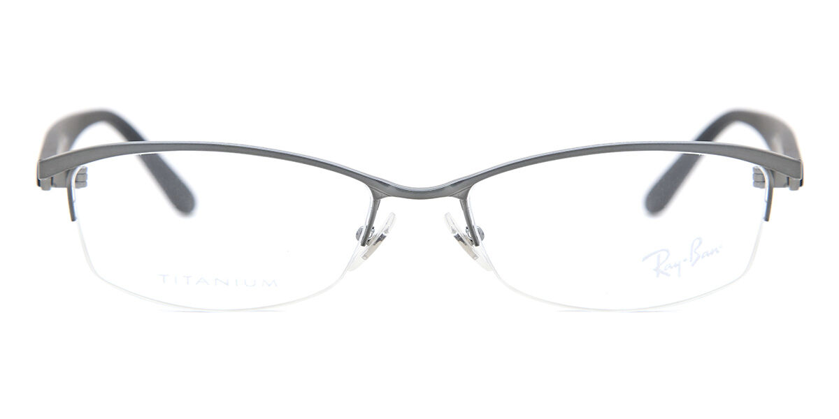 Image of Ray-Ban Tech RX8731D Titânio Formato Asiático 1047 Óculos de Grau Cinzas Masculino BRLPT