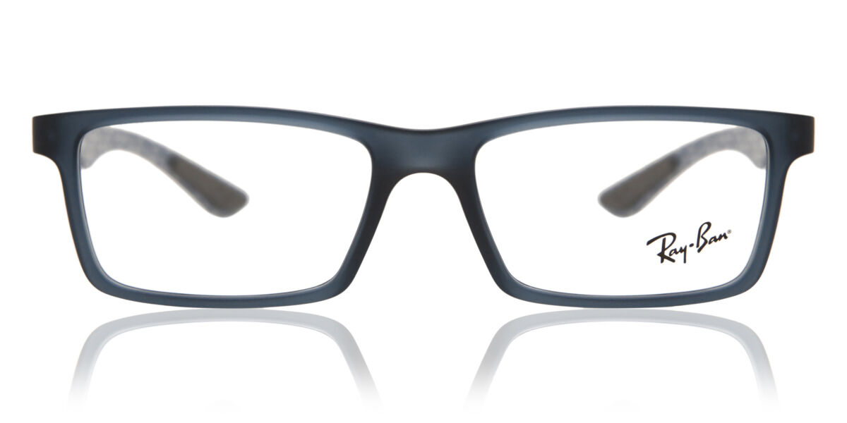 Image of Ray-Ban Tech RX8901 Carbon Fibre 5262 Óculos de Grau Azuis Masculino BRLPT