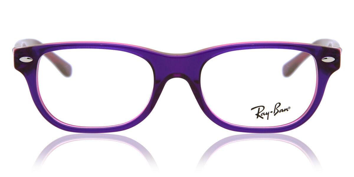 Image of Ray-Ban para Criança RY1555 3666 Óculos de Grau Purple para Criança BRLPT