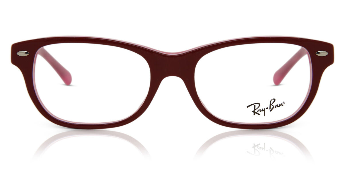 Image of Ray-Ban para Criança RY1555 3761 Óculos de Grau Vermelhos para Criança BRLPT