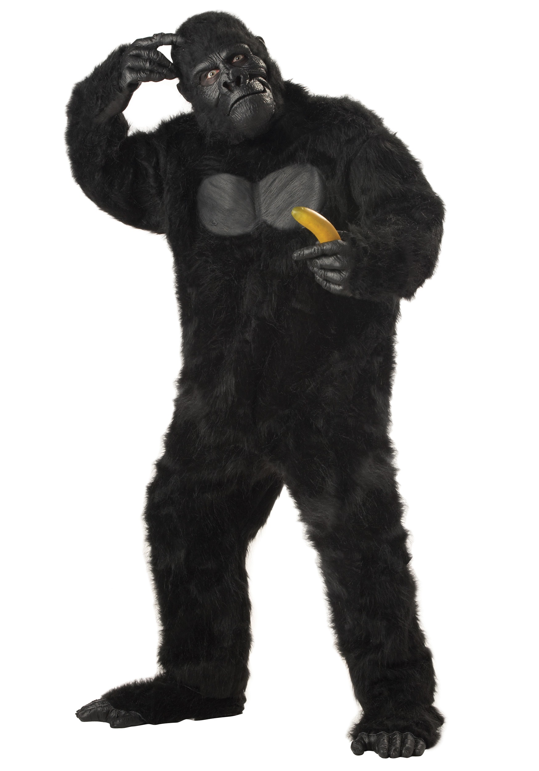 Image of Realistic Plus Size Gorilla Suit Costume ID CA01010PLUS-PL