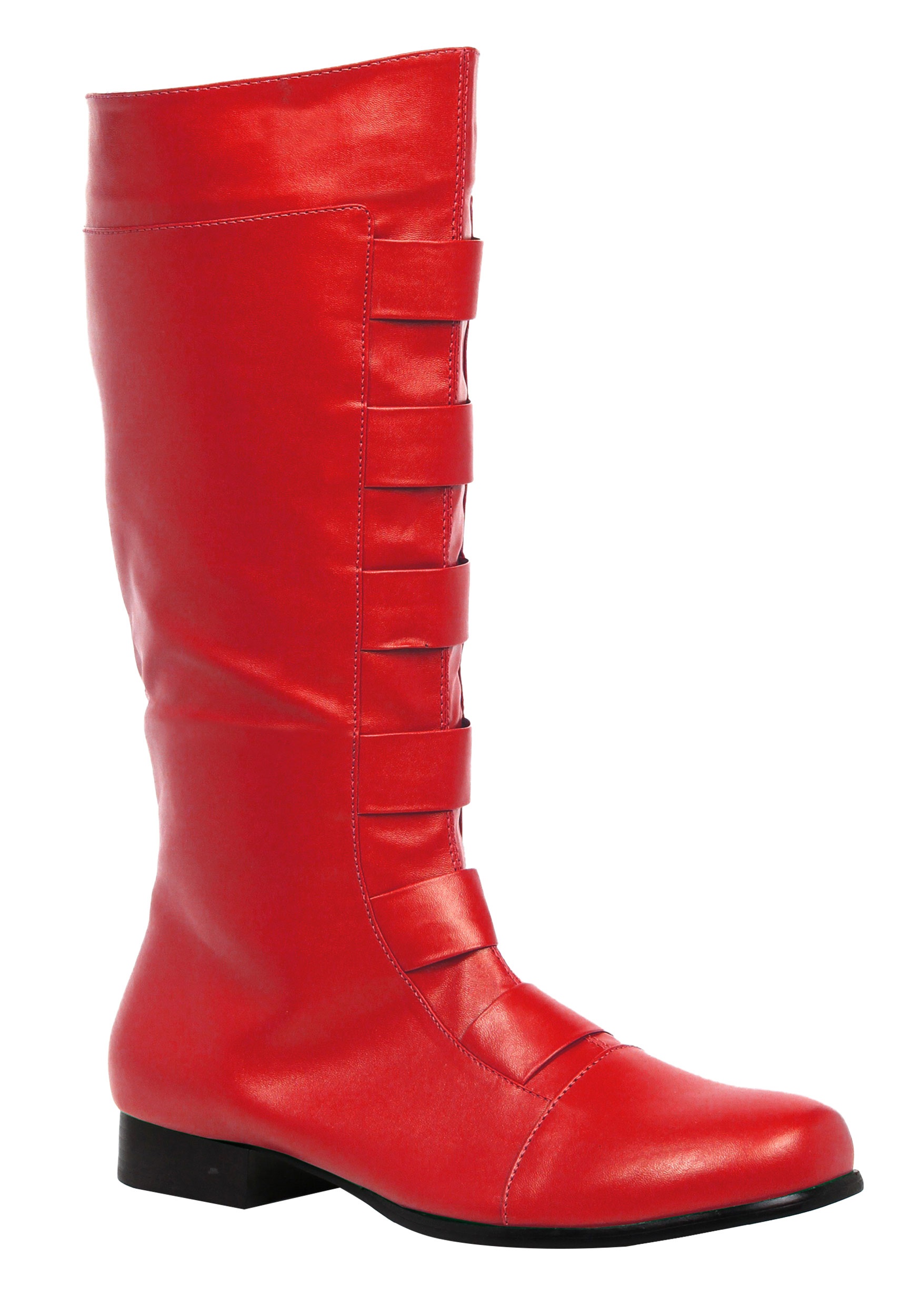 Image of Red Adult Superhero Boots ID EES121MARCRD-S