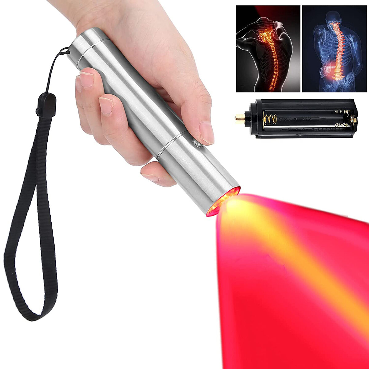 Image of Red Light Therapy Lamp Device 660nm 850nm Infrared Light Therapy for Pain