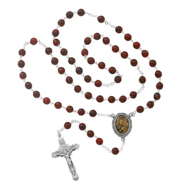 Image of Red Our Lady of Perpetual Help Rosary