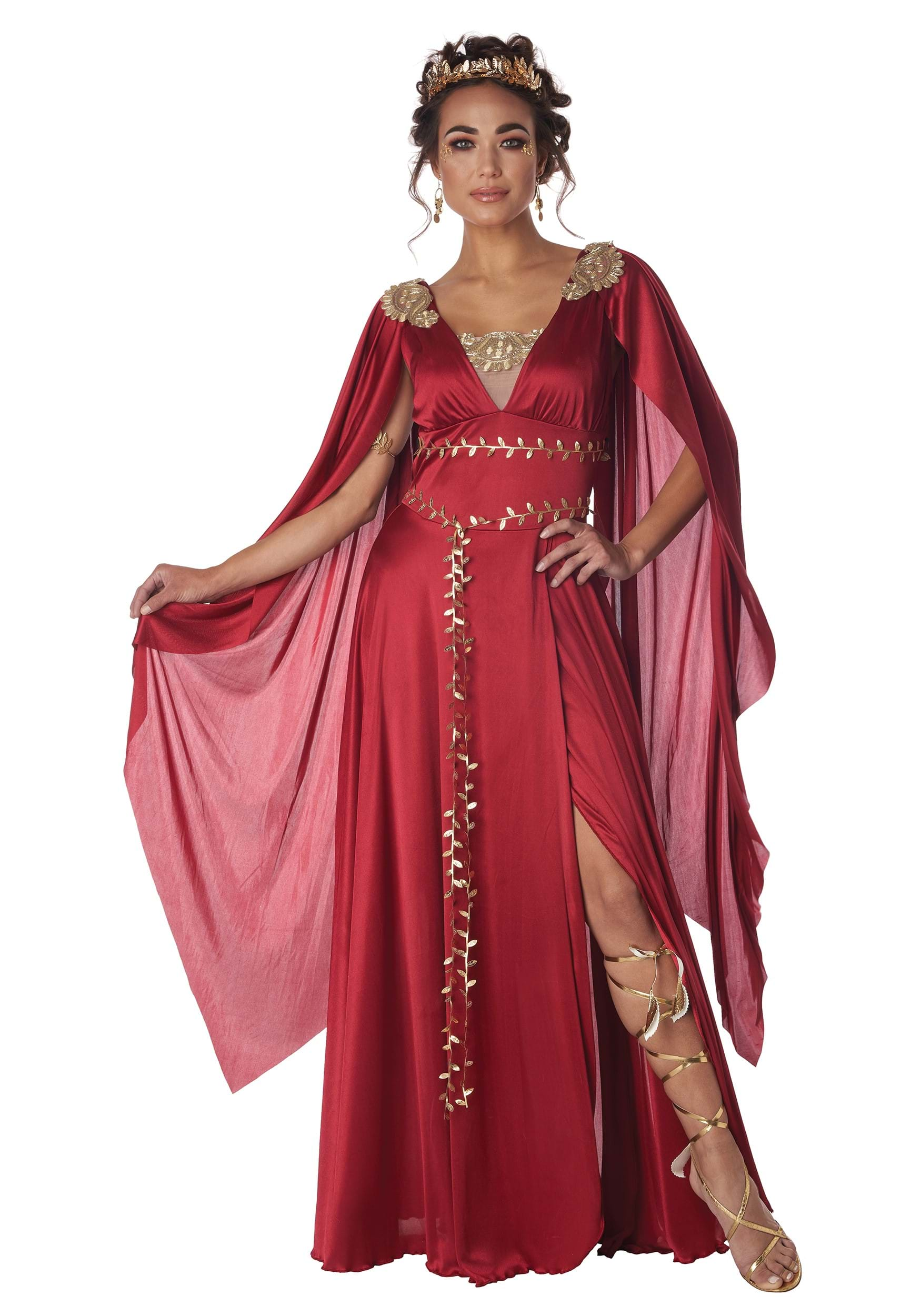 Image of Red Roman Goddess Women's Costume ID CA5021-124-S