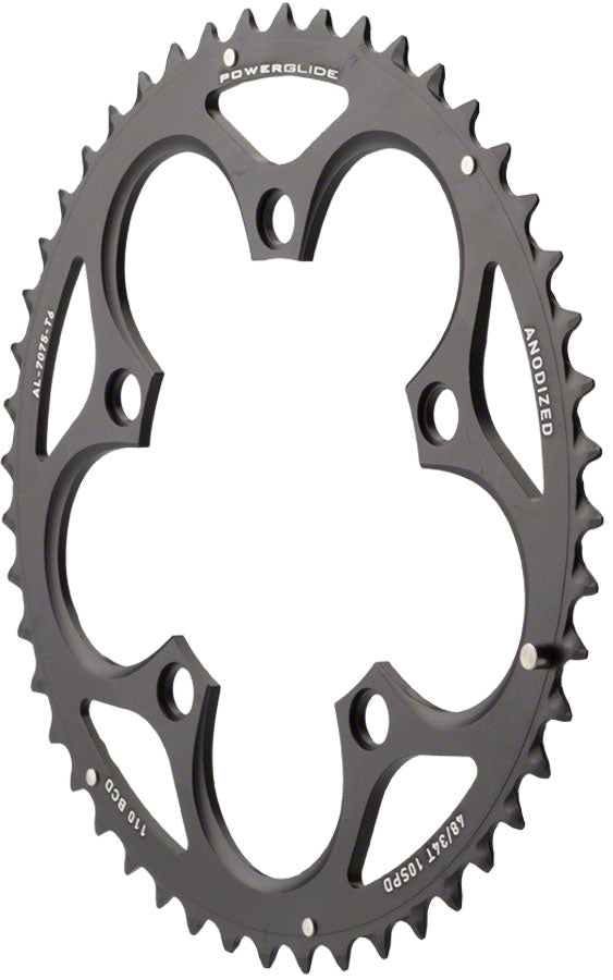 Image of Red/Force/Rival/Apex 10-Speed 110mm Black Chainring