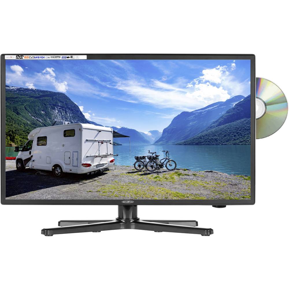 Image of Reflexion LED TV 185 inch EEC F (A - G) CI+ DVB-C DVB-S2 DVB-T2 HD PVR ready DVD player Black (glossy)