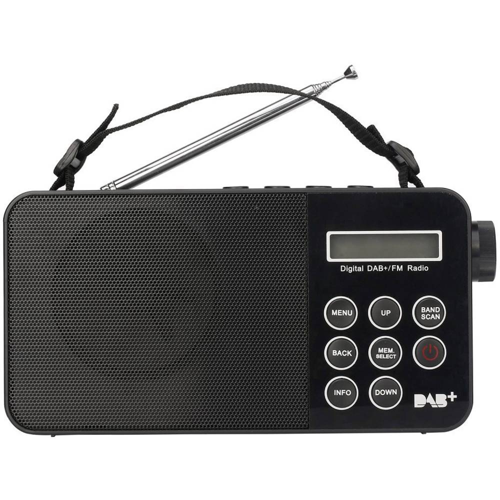 Image of Reflexion TRA2350DAB Portable radio DAB+ FM Black