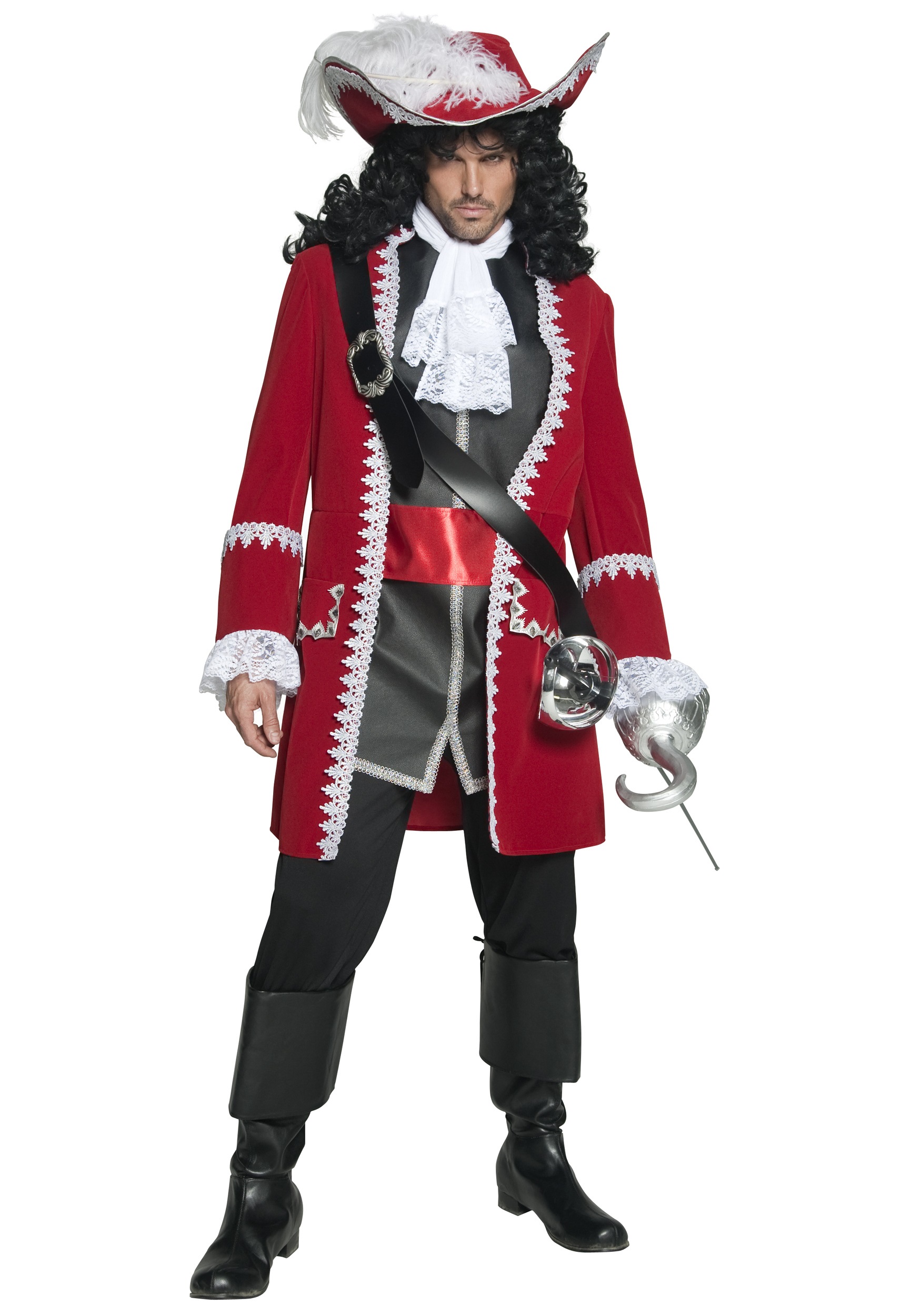 Image of Regal Pirate Captain Mens Costume ID SM36174-M