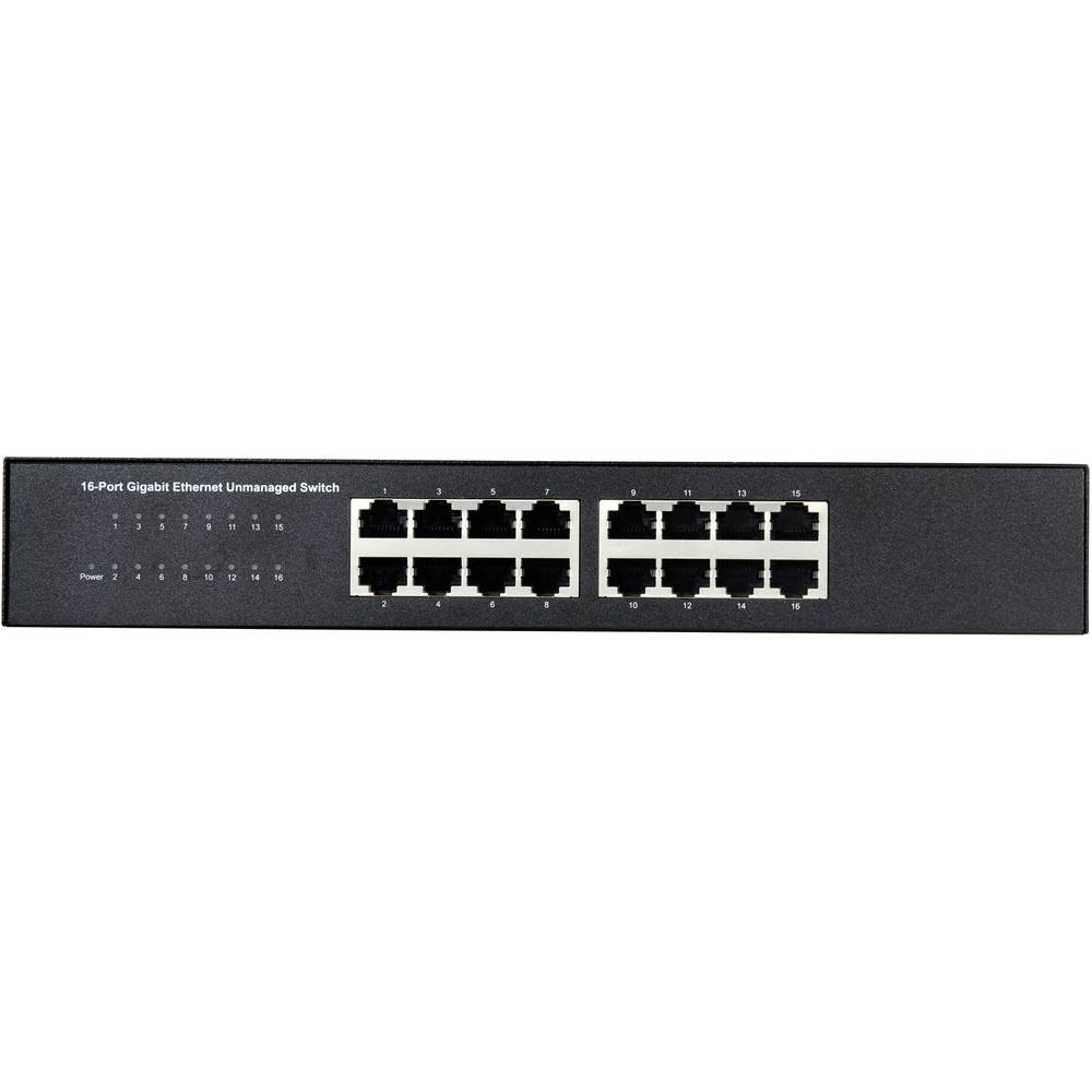 Image of Renkforce Network switch 16 ports 10 / 100 / 1000 MBit/s