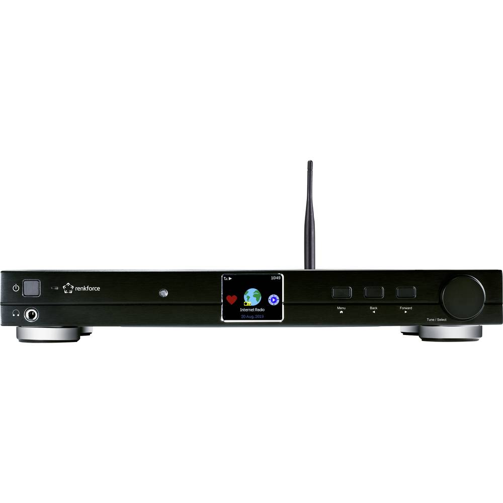 Image of Renkforce RF-DAB-IR1700 Radio adapter DAB+ FM Internet Wi-Fi LAN Bluetooth DLNA Internet radio DLNA-compatible