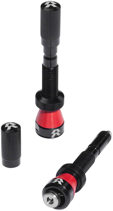 Image of Reserve Wheels Reserve Fillmore Tubeless Valves - 70mm Black Pair