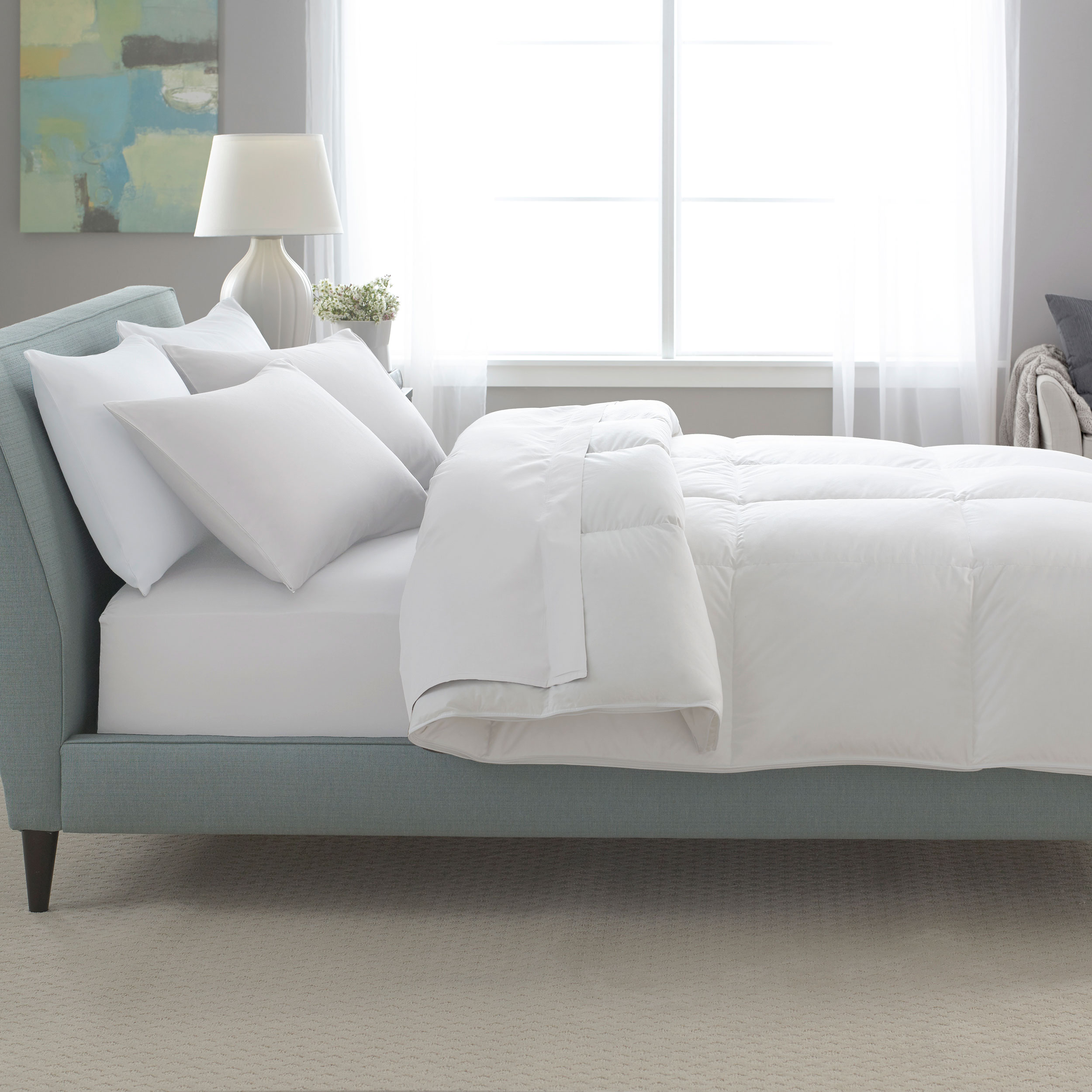 Image of Restful Nights 300 Thread Count Down Alternative Comforter Queen | Pacific Coast Feather