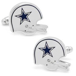 Image of Retro Dallas Cowboys Helmet Cufflinks