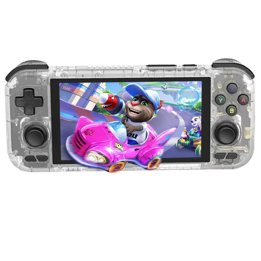 Image of Retroid Pocket 4 Pro Game Console - Transparent White